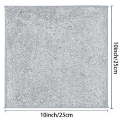 Unique Bargains Housekeeping Microfiber Ultra Soft Absorbent Lint Free Kitchen Towel Gray -Kitchen Utensil Store GUEST b13570eb 7eea 4a2d 9fd6 d22e21131e3e