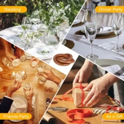 Unique Bargains Decorative Wear Resistance Napkin Rings For Decoration Adornment Wedding 8 Pcs -Kitchen Utensil Store GUEST b1bde64f 82f2 4e90 96ab a0eb2b078931