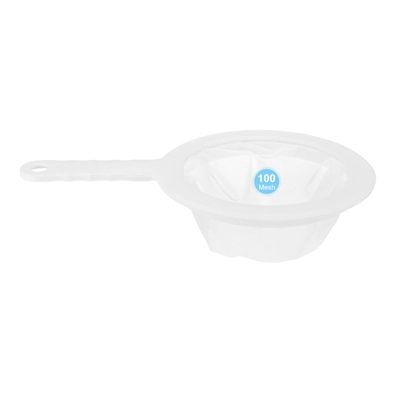 Unique Bargains Plastic Fine Nylon Mesh Coffee Juice Filter Drainer Sieve White 1 Pc 2 Unique Bargains Plastic Fine Nylon Mesh Coffee Juice Filter Drainer Sieve White 1 Pc - Image 2