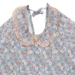 Unique Bargains Floral Kitchen Apron With Pockets 1 Pc
