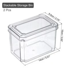 Unique Bargains Fridge Plastic Food Storage Containers 2 Pcs 6 Unique Bargains Fridge Plastic Food Storage Containers 2 Pcs -Kitchen Utensil Store GUEST b7596df1 ce4e 4378 b8b5 4740a4df6e13