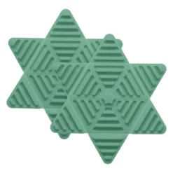Unique Bargains Hexagon Star Heat Resistant Silicone Trivet Mat For Pots Coasters 2 Pcs -Kitchen Utensil Store GUEST b77e0f67 b24b 409e b85d a370415e7093