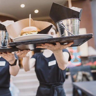 Unique Bargains Kitchen Reusable Lightweight Plastic Rectangular Serving Tray 3 Pcs 3 Unique Bargains Kitchen Reusable Lightweight Plastic Rectangular Serving Tray 3 Pcs - Image 3