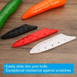 Unique Bargains PP Knife Protector Storage Items Utility Knife Sheaths Clear 2 Pcs -Kitchen Utensil Store GUEST b9a1cab1 dab1 4f35 97c4 23d9a638650c