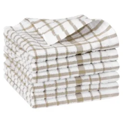 Unique Bargains Cotton Waffle Buffalo Checked Absorbent Dish Cloths 6 Packs -Kitchen Utensil Store GUEST b9fb41ed a86c 477f 917e ccc4ab9fed79