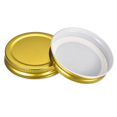 Unique Bargains Leak Proof Tinplate Regular Mouth Mason Jar Lids 16 Pcs 3 Unique Bargains Leak Proof Tinplate Regular Mouth Mason Jar Lids 16 Pcs - Image 3