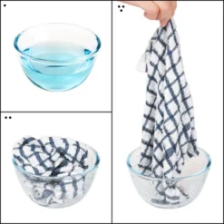 Unique Bargains Cotton Waffle Buffalo Checked Absorbent Dish Cloths 6 Packs -Kitchen Utensil Store GUEST baf4ae98 8d17 4da3 be83 594da4f42fd4