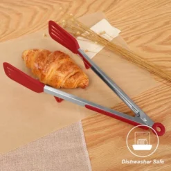 Unique Bargains Kitchen Non-stick Stainless Steel Tongs With Stands Silicone Tip For Cooking -Kitchen Utensil Store GUEST bbe2842c 9e79 4ea1 b3ac 46a30dca8200