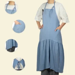 Unique Bargains Women's Adjustable Neck Strap Apron 1 Pc -Kitchen Utensil Store GUEST bbe71879 c103 4aef 96a2 0981d676ee98