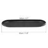 Unique Bargains Stainless Steel Cosmetics Candles Dessert Decorative Trays 4 Pcs