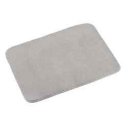 Unique Bargains Microfiber Ultra Absorbent Reversible Soft Dish Drying Mat 19.69" X 14.97" Grey 2 Pcs 9 Unique Bargains Microfiber Ultra Absorbent Reversible Soft Dish Drying Mat 19.69" X 14.97" Grey 2 Pcs -Kitchen Utensil Store GUEST bc28b0a8 1ebe 42f3 9b1e c28aee734341