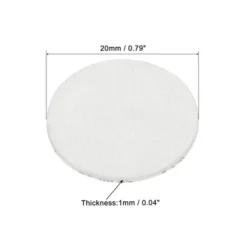 Unique Bargains Foam Lid Liner PS Foam Resistant Tamper Pressure Sensitive Seal For Bottle Cap Liners Seals