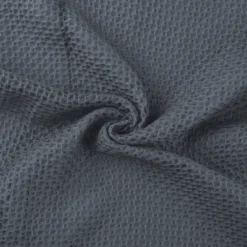 Unique Bargains Double-Sided Waffle Weave Cotton Absorbent Kitchen Towels 14" X 14"