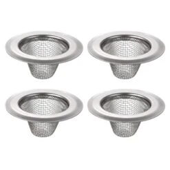 Unique Bargains Stainless Steel Mesh Durable Rust-Proof Kitchen Sink Strainer 4 Pcs 7 Unique Bargains Stainless Steel Mesh Durable Rust-Proof Kitchen Sink Strainer 4 Pcs -Kitchen Utensil Store GUEST c06b5966 3b6d 4bf5 855c 0e3763bb43dd