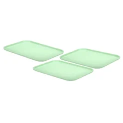 Unique Bargains Kitchen Reusable Lightweight Plastic Rectangular Serving Tray 3 Pcs 18 Unique Bargains Kitchen Reusable Lightweight Plastic Rectangular Serving Tray 3 Pcs -Kitchen Utensil Store GUEST c0c971c3 8751 4e9c a62d 4d0e1f096204