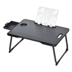 Unique Bargains Laptop Bed Desk Tray Portable Desk With Storage Drawer Reading Holder Water Slot Foldable Table -Kitchen Utensil Store GUEST c1e2c734 ed98 410a a505 ccb970d34d99