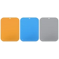 Unique Bargains Dish Drying Mat Set Silicone Sink Drain Pad Heat Resistant Suitable -Kitchen Utensil Store GUEST c348bbbb 7a5a 4d16 8b1e 9e722434a39b