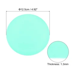 Unique Bargains Silicone Non-Slip Washable Heat Resistant Jar Opener Pad Green 4 Pcs