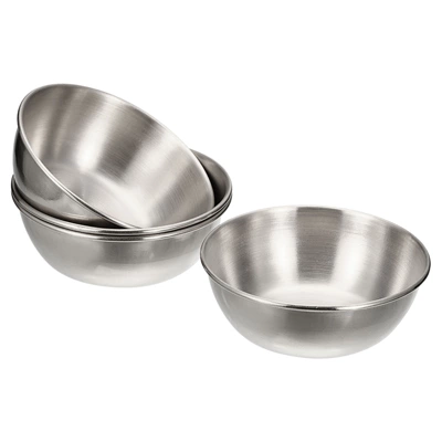 Unique Bargains Thick Stainless Steel Condiment Dishes For Kitchen Restaurant 3.2" Dia 5 Unique Bargains Thick Stainless Steel Condiment Dishes For Kitchen Restaurant 3.2" Dia - Image 5