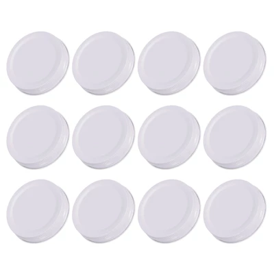 Unique Bargains Leak Proof Regular Mason Jar Lids For Canning Jars Kitchen Storage 12 Pcs 4 Unique Bargains Leak Proof Regular Mason Jar Lids For Canning Jars Kitchen Storage 12 Pcs - Image 4