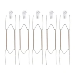 Unique Bargains Kitchen Dish Decorative Stainless Steel Plate Hanger Racks 14" Silver -Kitchen Utensil Store GUEST ccc85601 9912 4782 873c 21543fd079f4