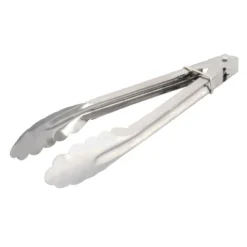 Unique Bargains Metal Super Market Restaurant Buffet Food Tongs 9" Silver Tone 1 Pc -Kitchen Utensil Store GUEST cd272726 4994 4998 9e20 c561779b131b