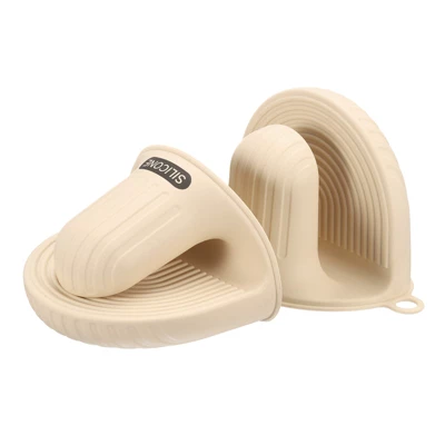 Unique Bargains Heat Resistant Mini Silicone Oven Mitts For Air Fryer Kitchen Cooking 2 Pcs 6 Unique Bargains Heat Resistant Mini Silicone Oven Mitts For Air Fryer Kitchen Cooking 2 Pcs - Image 6