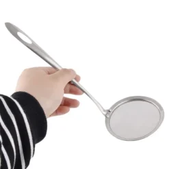 Unique Bargains Home Stainless Steel Oil Spice Flour Sediment Mesh Strainer Silver Tone 3.9 Dia 1 Pc -Kitchen Utensil Store GUEST cdcc0f58 0257 4213 a433 c5b0af2c4737