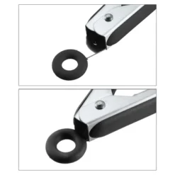 Unique Bargains Stainless Steel Silicone Tip Locking Mechanism Kitchen Tongs 1 Set -Kitchen Utensil Store GUEST ce333eda f434 47b3 94b7 7e1fd1783939