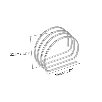 Unique Bargains Wedding Birthday Alloy Decorative Wear Resistance D-Shape Napkin Rings 8 Pcs 1 Unique Bargains Wedding Birthday Alloy Decorative Wear Resistance D-Shape Napkin Rings 8 Pcs