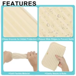 Unique Bargains USilicone Heat Resistant Non-Slip Dish Drying Mat 1 Pc -Kitchen Utensil Store GUEST cf0594a9 f41b 4c80 baed 905e107ab448 1