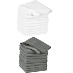 Unique Bargains Microfiber Absorbent Quick Dry Kitchen Dishcloth 20 Pcs 21 Unique Bargains Microfiber Absorbent Quick Dry Kitchen Dishcloth 20 Pcs -Kitchen Utensil Store GUEST cf5250df 2d82 421d 9fee b8b9ae87562a