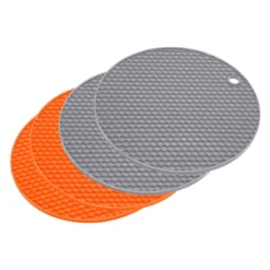 Unique Bargains Silicone Pot Holder Teapot Coaster Trivet Mat 4 Pcs -Kitchen Utensil Store GUEST cfda6fed 078f 41aa a265 c1f97c5e69d7