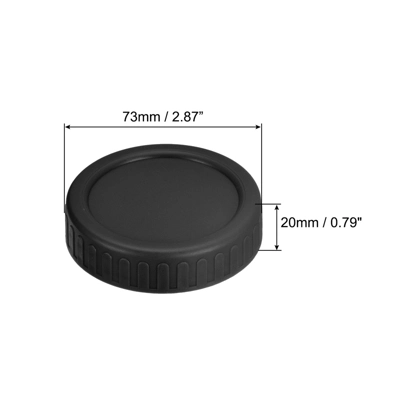 Unique Bargains Plastic Leak Proof Canning Lids With Silicone Ring 10 Pcs 1 Unique Bargains Plastic Leak Proof Canning Lids With Silicone Ring 10 Pcs