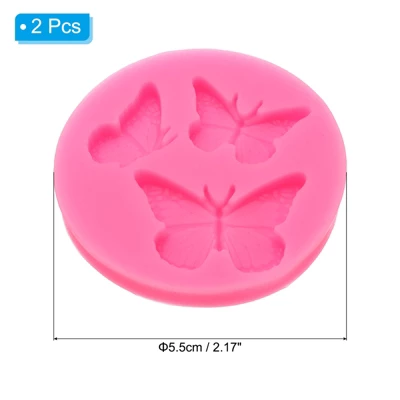 Unique Bargains Silicone Clay Template Fondant Template For Crafts Air Dry Cake 2 Pcs 1 Unique Bargains Silicone Clay Template Fondant Template For Crafts Air Dry Cake 2 Pcs