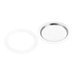 Unique Bargains Coffee Machine Replacement Mocha Pot Silicone Gasket And Stainless Steel Filter -Kitchen Utensil Store GUEST d1ddabfd 743d 47cb 93c9 4a85daf1f9cc