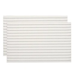 Unique Bargains PVC Table Washable Woven Place Mat 2 Pcs -Kitchen Utensil Store GUEST d23e385e 0f6d 4979 a02c 11b596d433ef