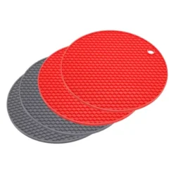 Unique Bargains Silicone Pot Holder Teapot Coaster Trivet Mat 4 Pcs -Kitchen Utensil Store GUEST d3bd8d4f 5f80 437f a8b2 451d34d89f1a