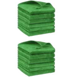 Unique Bargains Dishwashing Cleaning Microfiber Thick Absorbent Kitchen Towels 12 Pcs 12" X 12" -Kitchen Utensil Store GUEST d4363b2f d333 4f31 b306 cd9d10be9a6a