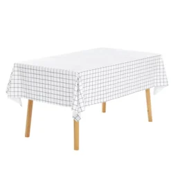 Unique Bargains Rectangle Wrinkle Resistant Waterproof PVC Table Cover 1 Pc 9 Unique Bargains Rectangle Wrinkle Resistant Waterproof PVC Table Cover 1 Pc -Kitchen Utensil Store GUEST d54b5198 34d3 498d 80fd a2c9c2e0d2fc