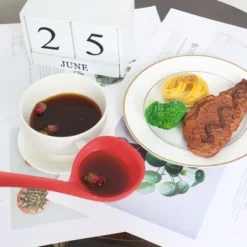 Unique Bargains Silicone Heat Resistant Cooking Tools Water Spoons 11.2" X 3.3" X 1.6" Red 1 Pc -Kitchen Utensil Store GUEST d9d1308e d590 46b8 8b87 0d7e05cc517d