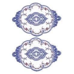 Unique Bargains Polyester Flexible Embroidery Vintage Pattern Washable Table Place Mats 2 Pcs 32 Unique Bargains Polyester Flexible Embroidery Vintage Pattern Washable Table Place Mats 2 Pcs -Kitchen Utensil Store GUEST d9ea091f 0d46 4de7 98af 2713518bc88e