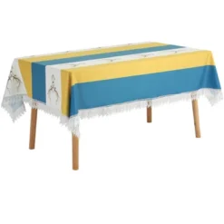 Unique Bargains Party Outdoor Lace Rectangle Macrame Rustic Tablecloth 1 Pc -Kitchen Utensil Store GUEST db35e571 52fd 459d baf2 85c52f829ac4