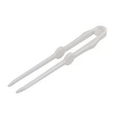 Unique Bargains Polypropylene Slip-proof Handle Easy Storage Dishwasher-safe Food Tongs White 1 Pc -Kitchen Utensil Store GUEST dced537d 50d2 400a 80b7 7f5bdcf732a3