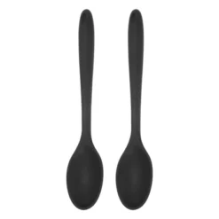 Unique Bargains Silicone Heat Resistant Cooking Utensil Mixing Spoons 2 Pcs -Kitchen Utensil Store GUEST df6339f7 5f9c 4714 b87c 59baeb5e594e