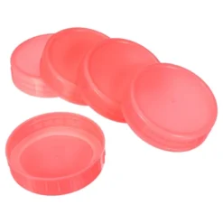Unique Bargains Regular Mouth Plastic Mason Jar Lids With Silicone Sealing Ring 10 Pcs -Kitchen Utensil Store GUEST dfad783e ebf8 480a b8fb bf497ced6d57