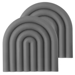 Unique Bargains U-shaped Heat Resistant Non-Slip Silicone Trivet Mat For Pots Coasters 2 Pcs -Kitchen Utensil Store GUEST e01110d1 9cf9 4aa5 9c4d 293e1623e523