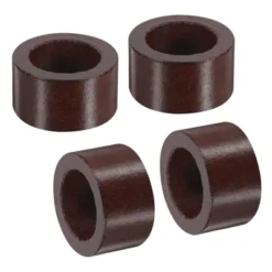 Unique Bargains Wood Durable Elegant Reusable Napkin Ring Brown 1.46" 6 Pcs -Kitchen Utensil Store GUEST e362e2c5 d14a 4170 9df0 919043709d98