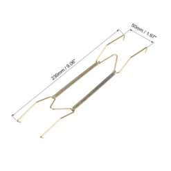 Unique Bargains Stainless Steel Zinc Plated Wall Hanging Plate Drying Rack