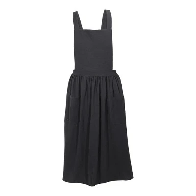 Unique Bargains Women's Cross Back Apron With Pockets 1 Pc 8 Unique Bargains Women's Cross Back Apron With Pockets 1 Pc - Image 8